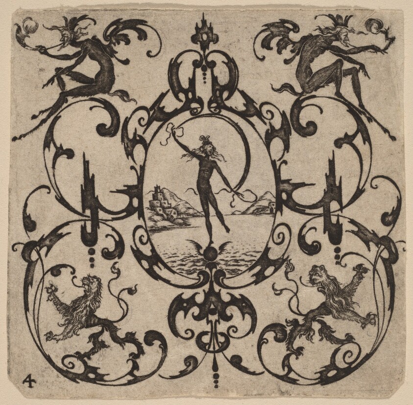 Ornament with Grotesque