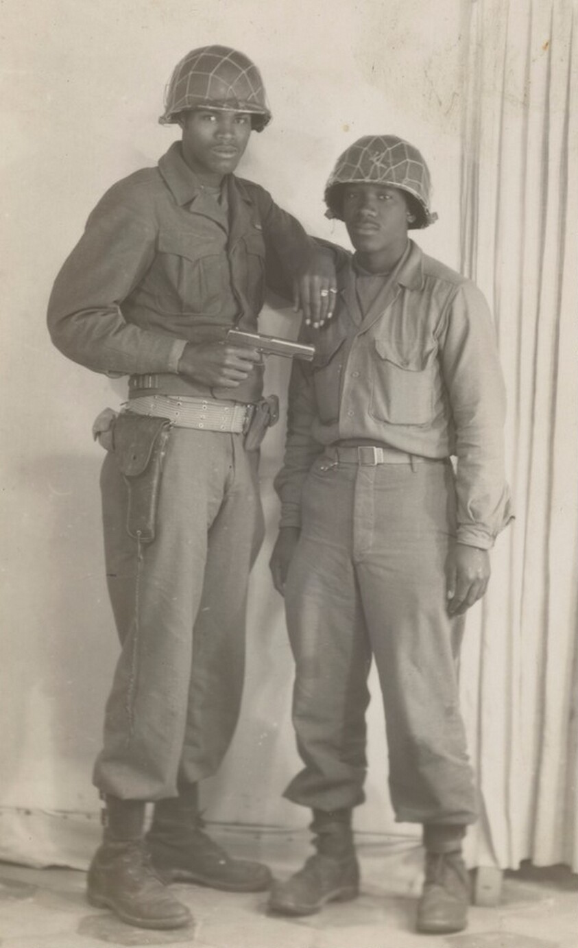 Portrait of Two Soldiers