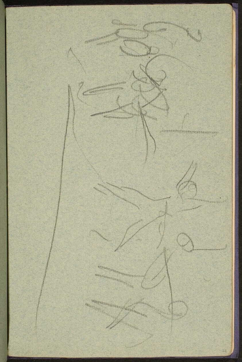 Tanzende auf einer Bühne (Dancers on a Stage) [p. 21]