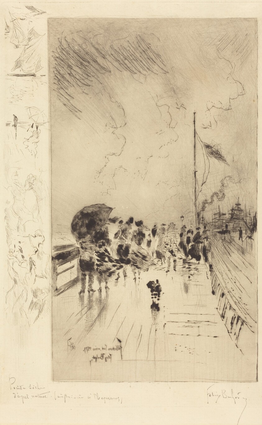 Une Jetée en Angleterre (A Pier in England)