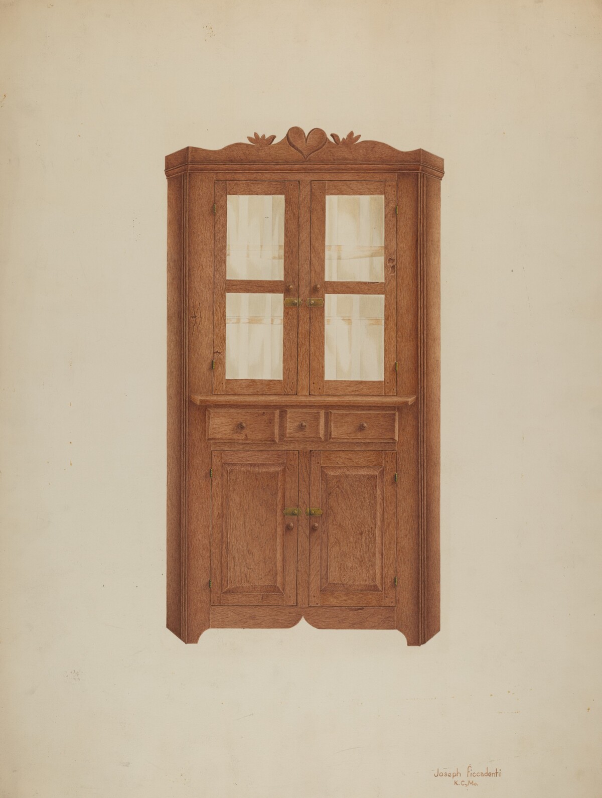 Corner Cupboard