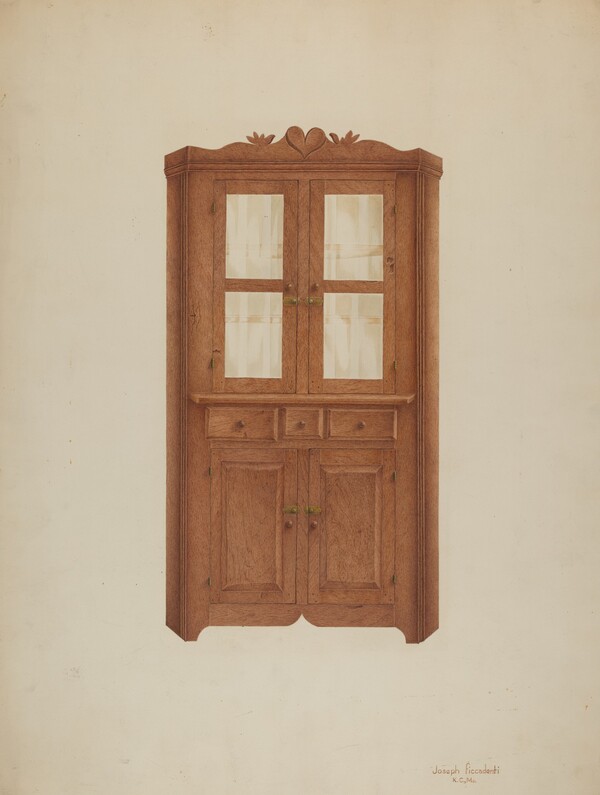 Corner Cupboard