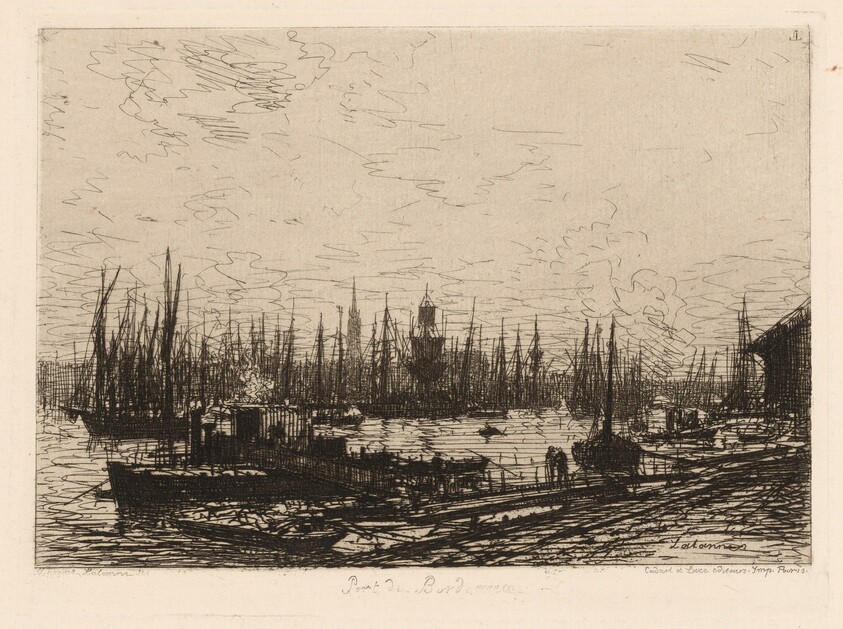 Dans le Port de Bordeaux