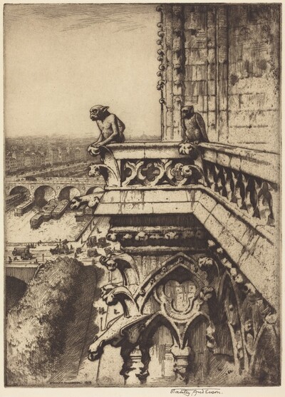 The Chimera, Notre Dame, Paris