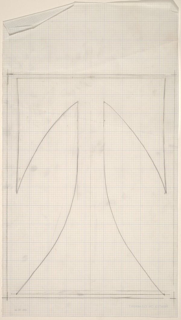 Sketch for "Building - Blocks for a Doorway" (T)