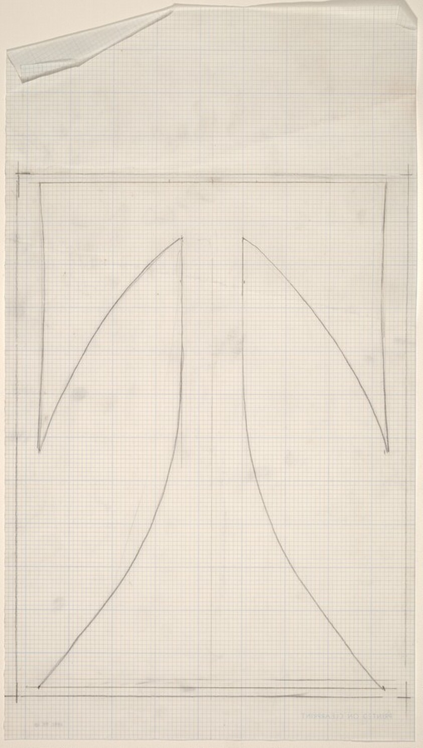 Sketch for "Building - Blocks for a Doorway" (T)