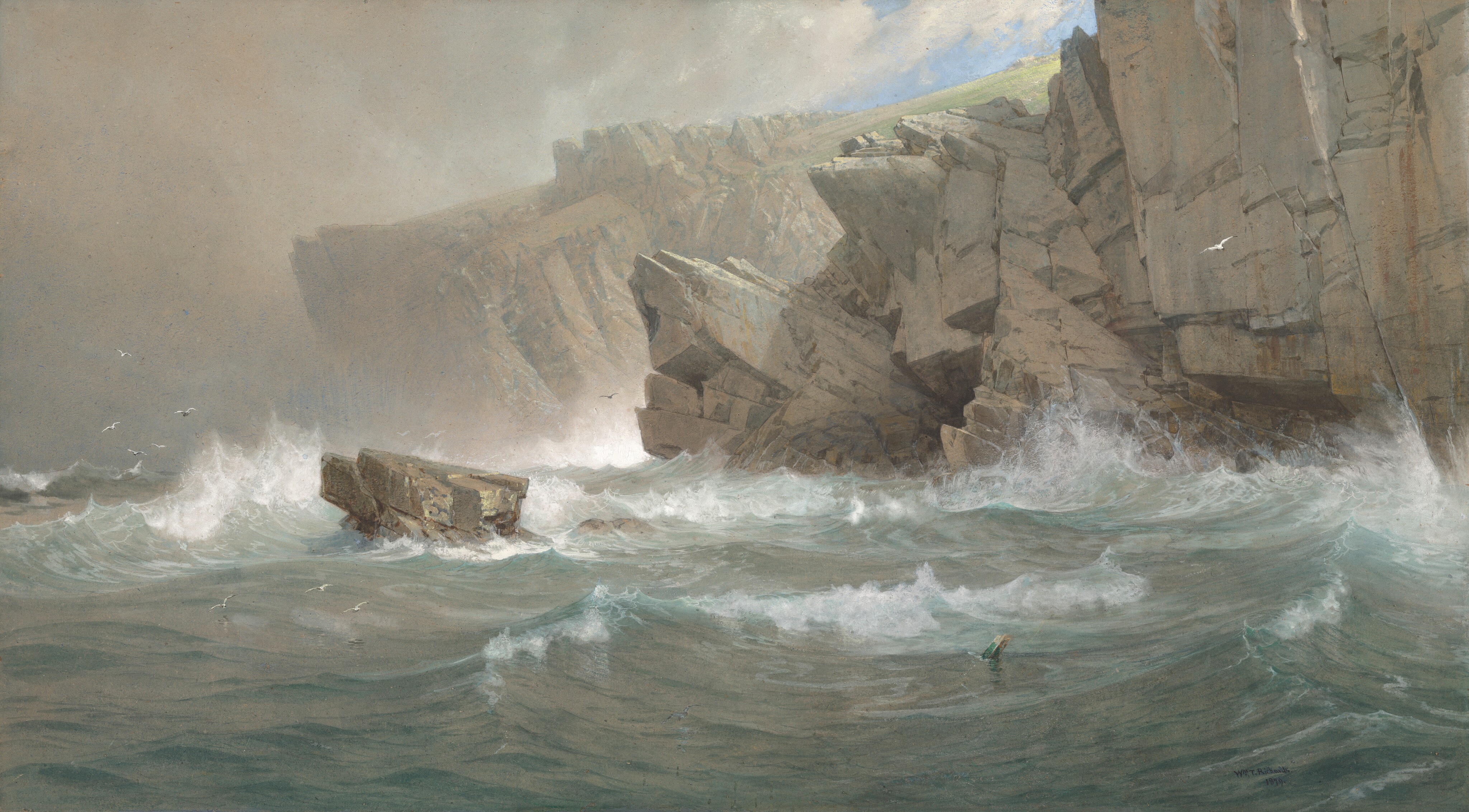 October by William Trost Richards