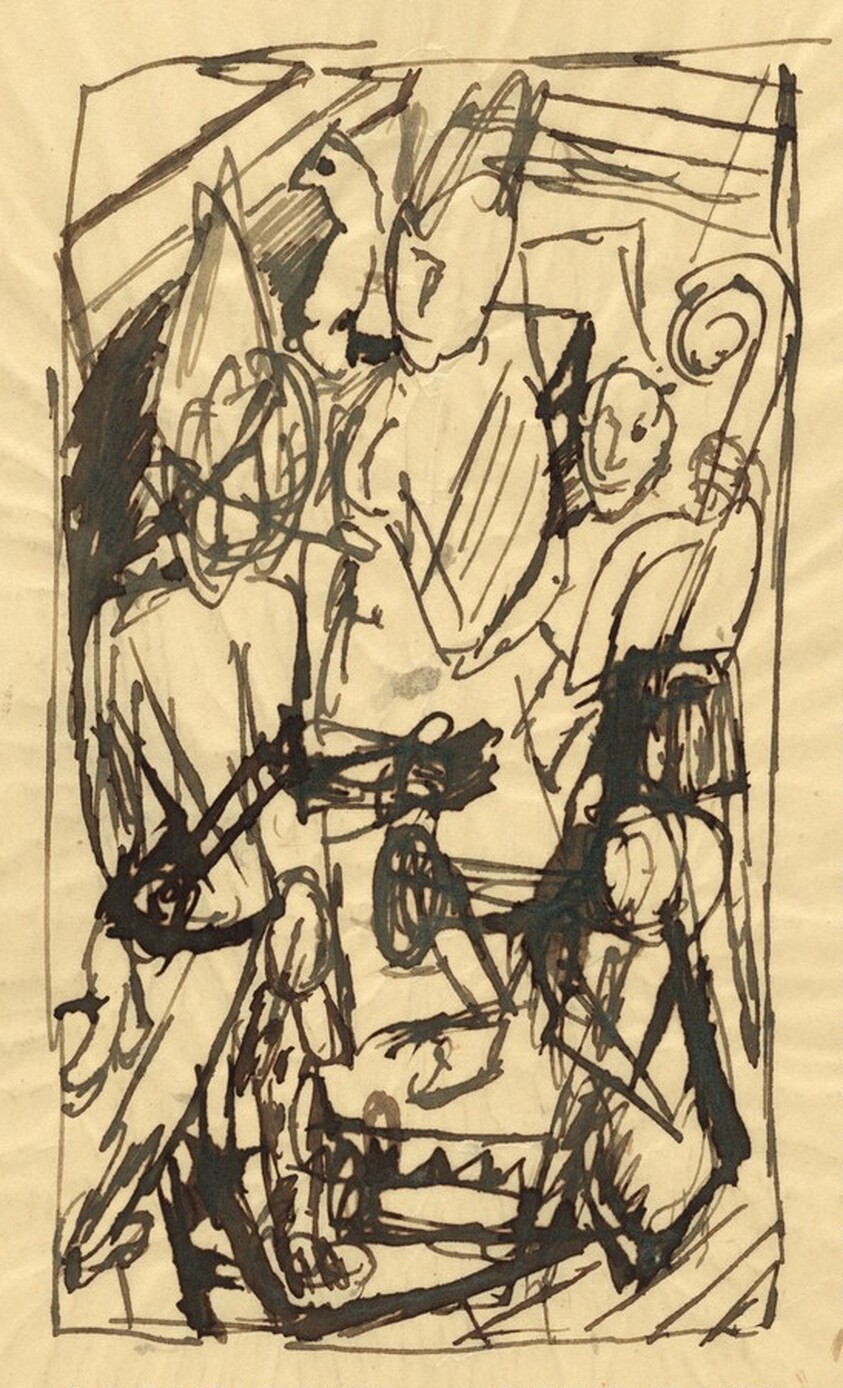 Sketch for "The Dream"