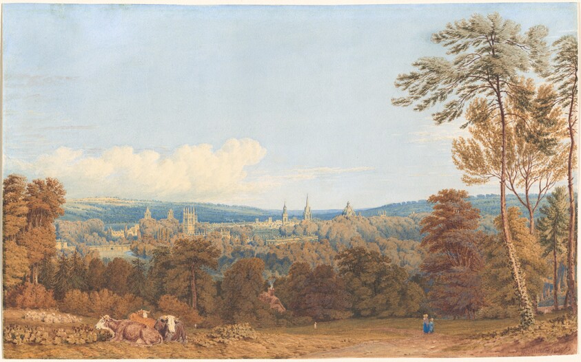 View of Oxford from Headington Hill