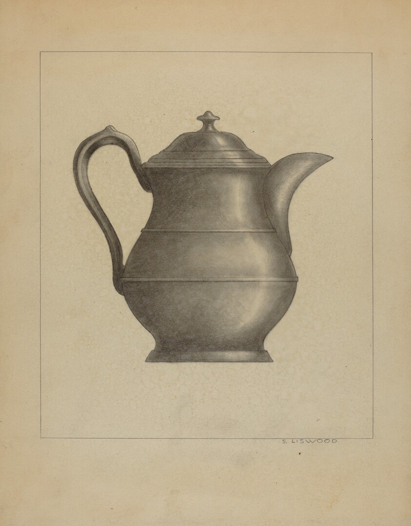 Pewter Pitcher