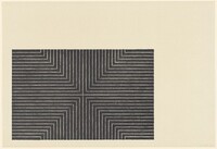 Arbeit Macht Frei (Work will Set You Free) from Black Series I, Frank Stella, 1967