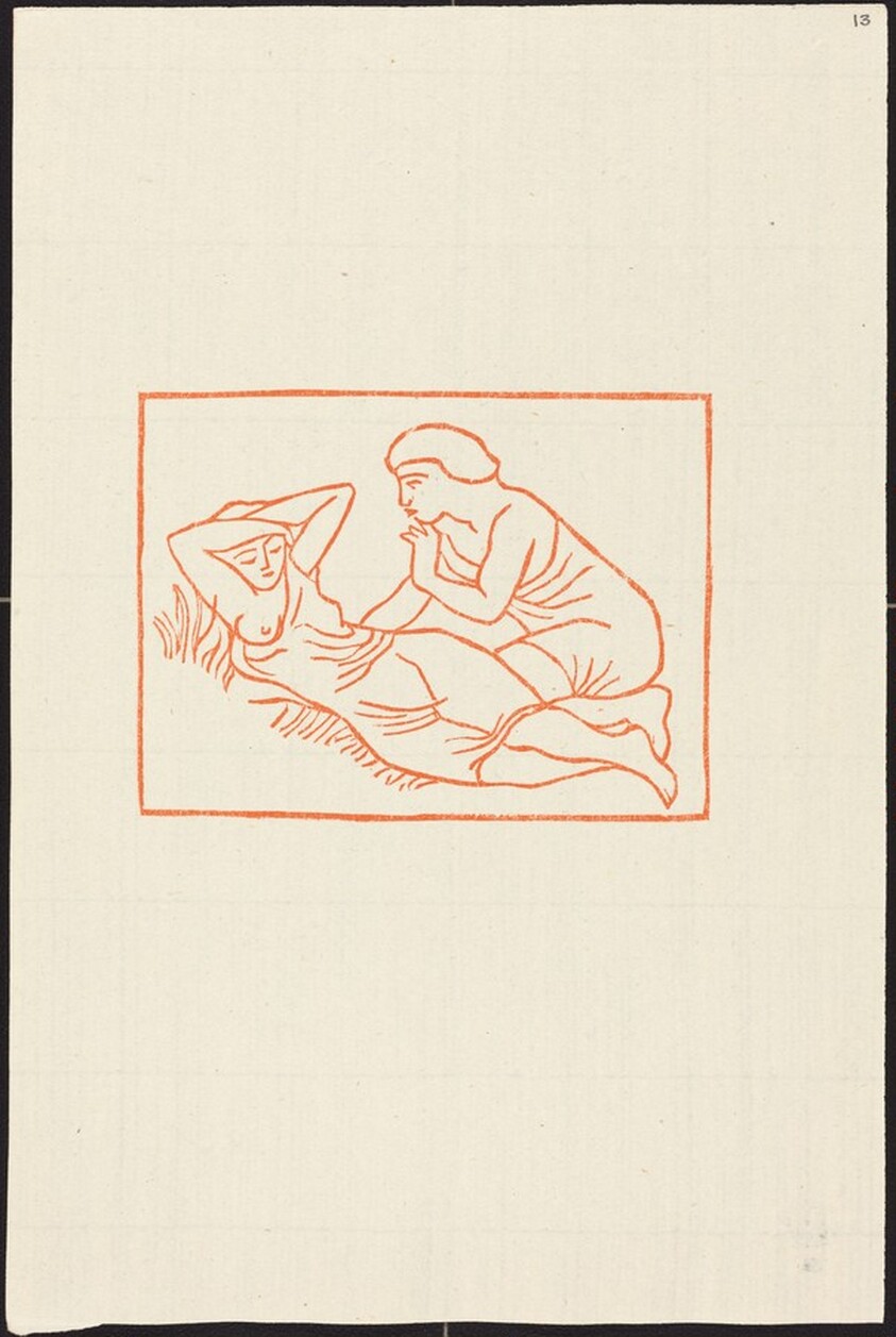 First Book: Daphnis Observes the Sleeping Chloe (Daphnis regarde Chloe dormir)