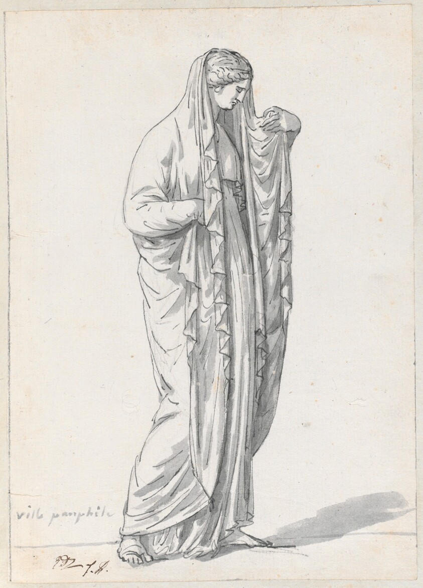 Draped Woman from the Villa Pamphili
