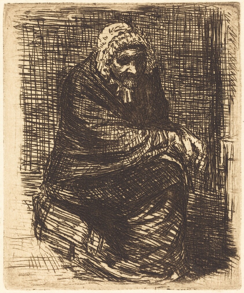 Old Woman Seated (La vieille femme assise)
