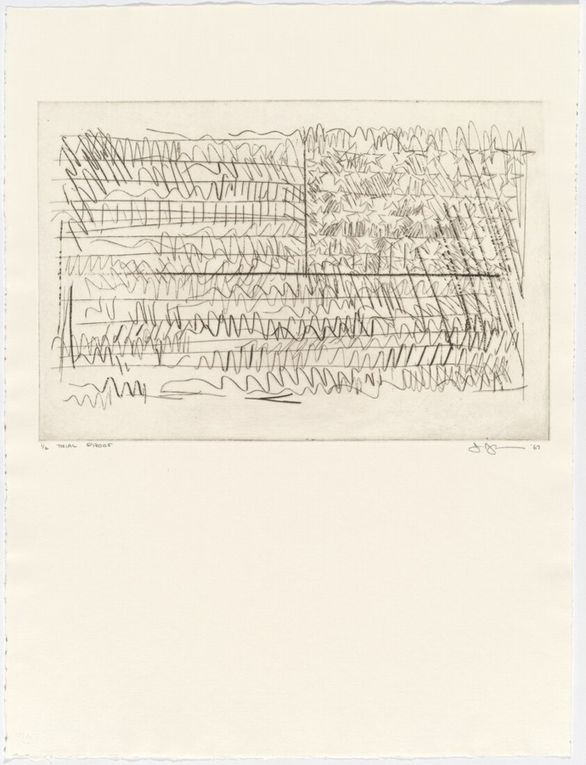 1st Etchings: Flag [trial proof]