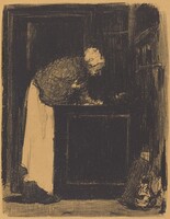 Old Woman at a Stove (Vielle Femme au Fourneau), Edouard Vuillard, 1893
