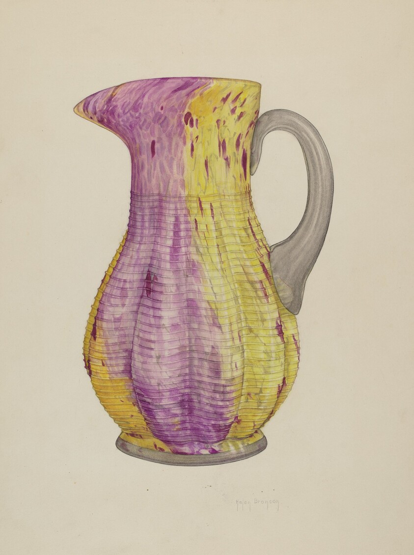 Glass Water Pitcher