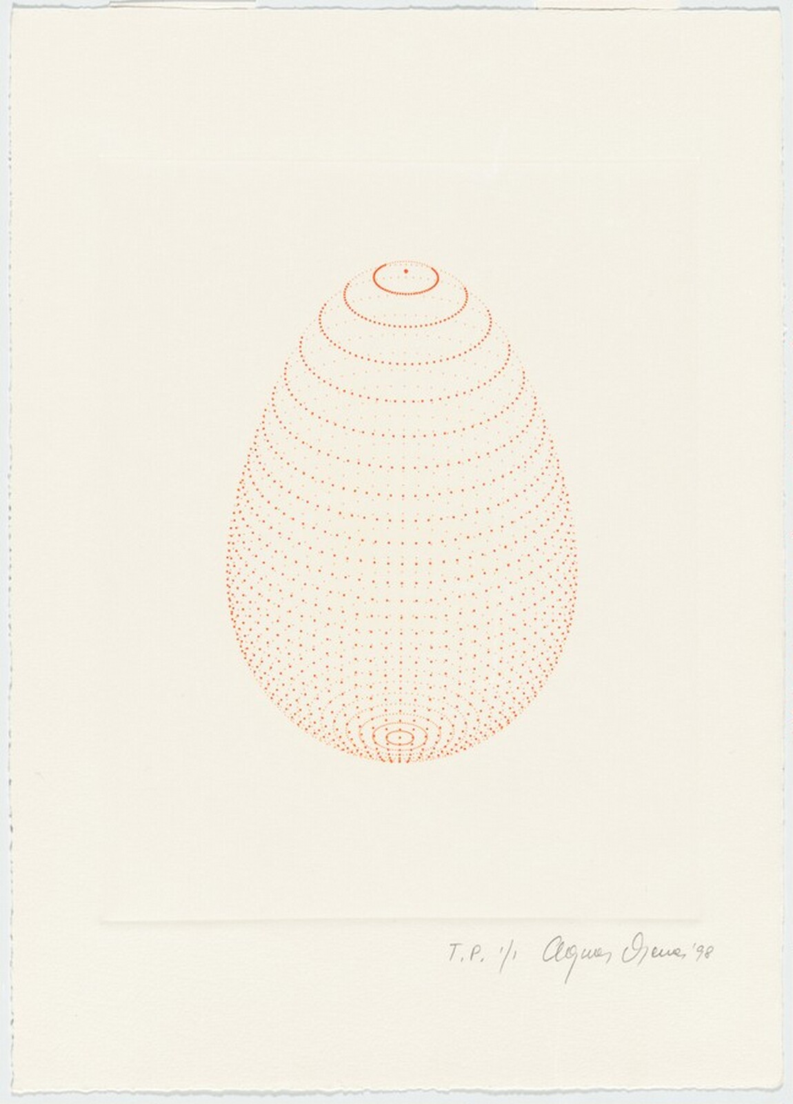 The Egg, Agnes Denes, 1998