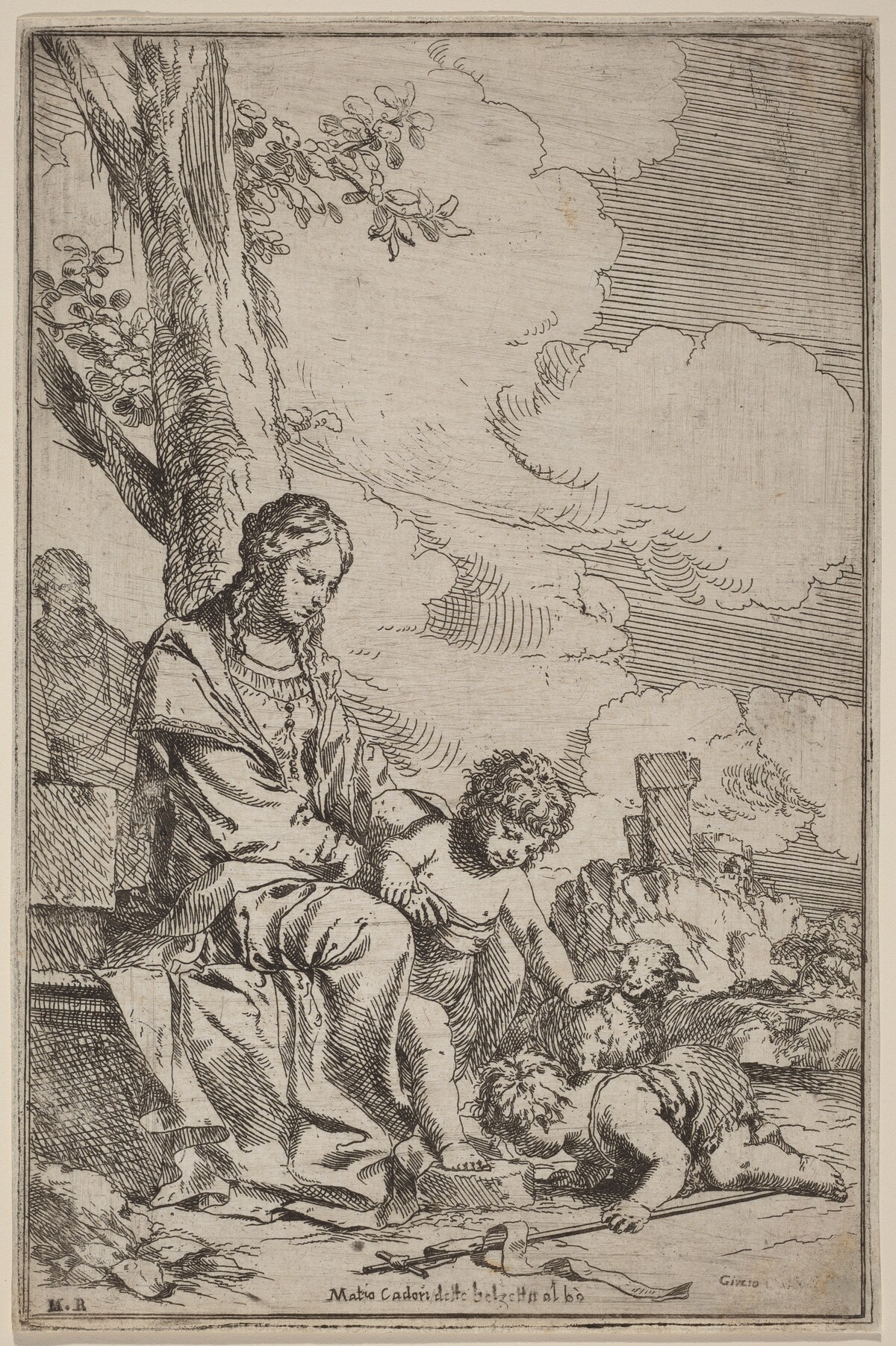 The Virgin and Child with Saint John the Baptist