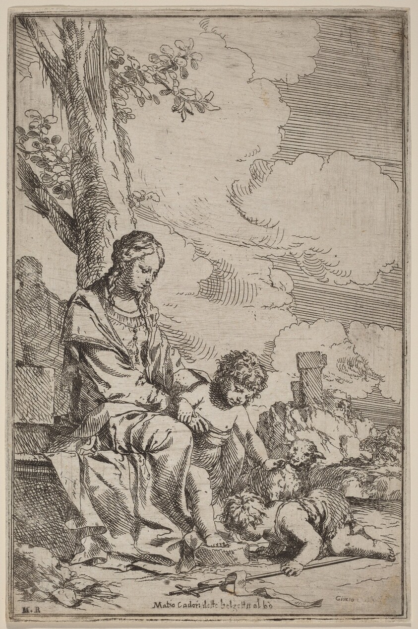The Virgin and Child with Saint John the Baptist