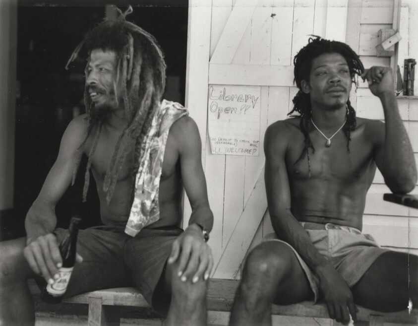 Lowell and Friend, Placencia, Belize