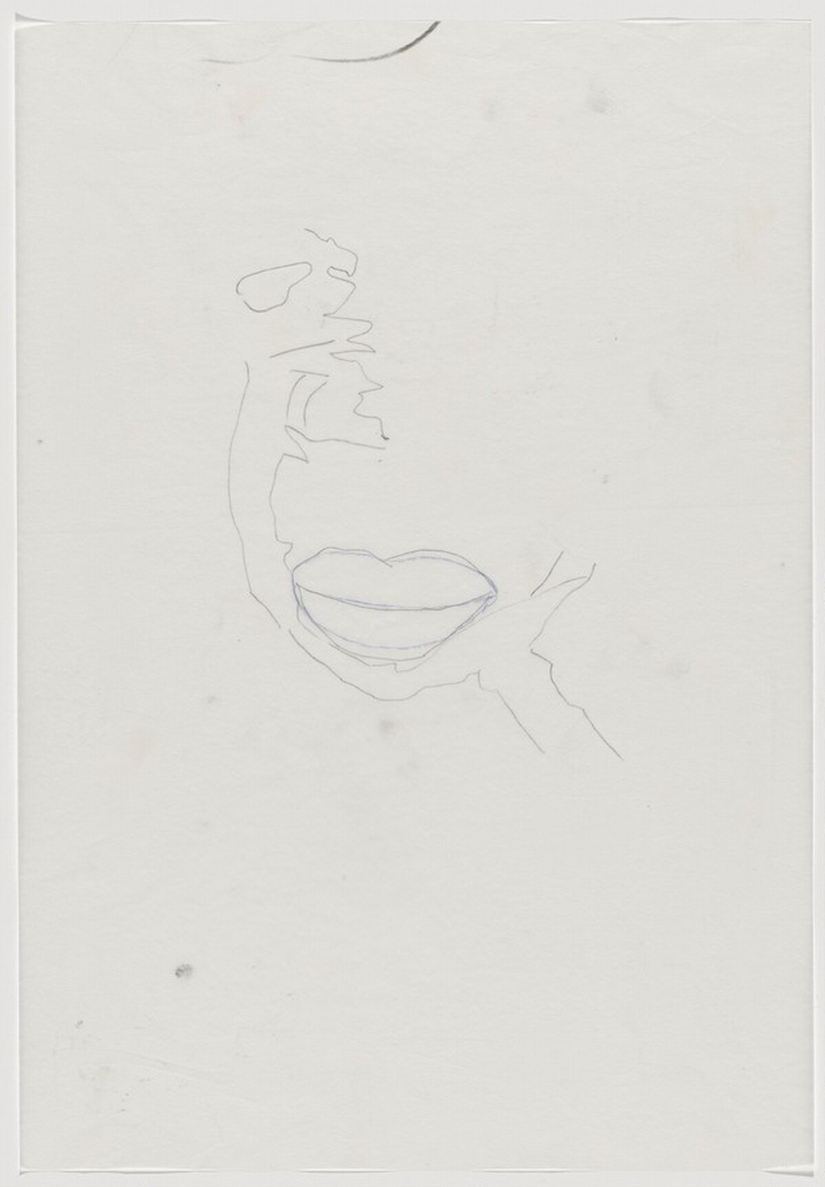 Pontchartrain [preparatory drawing for panel B]