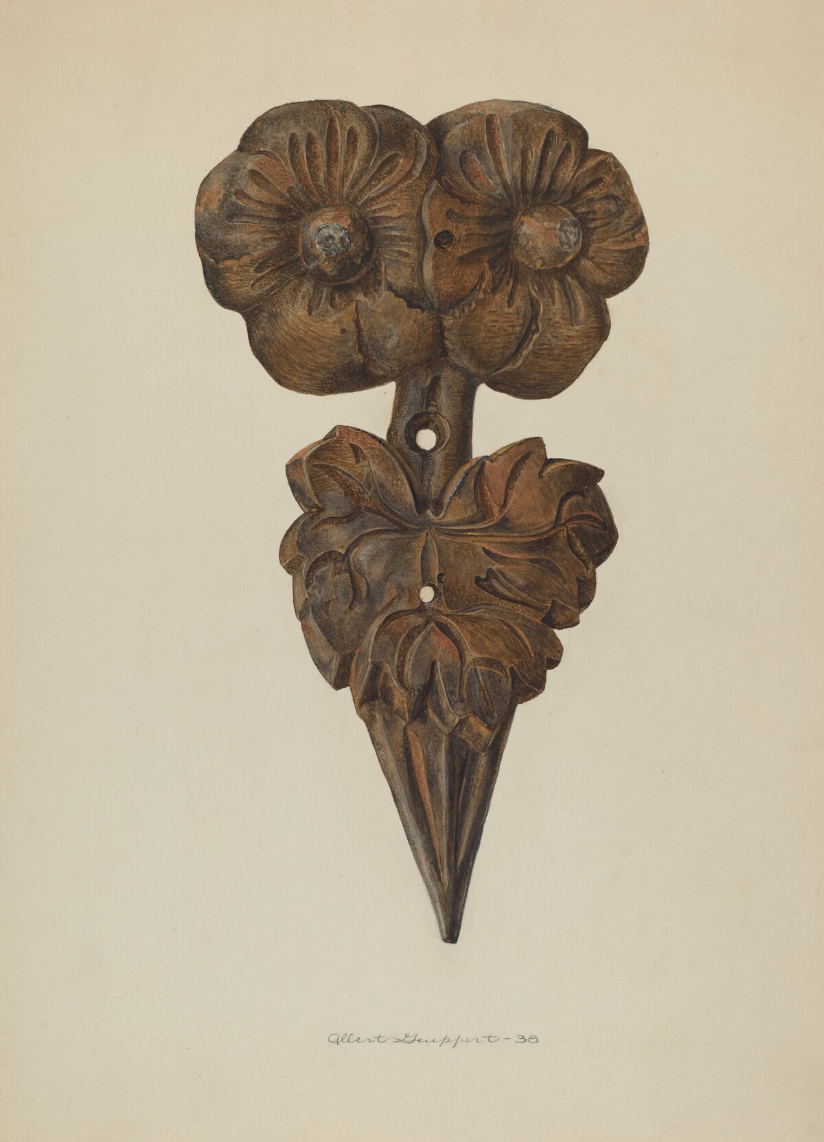 Leaf Finial