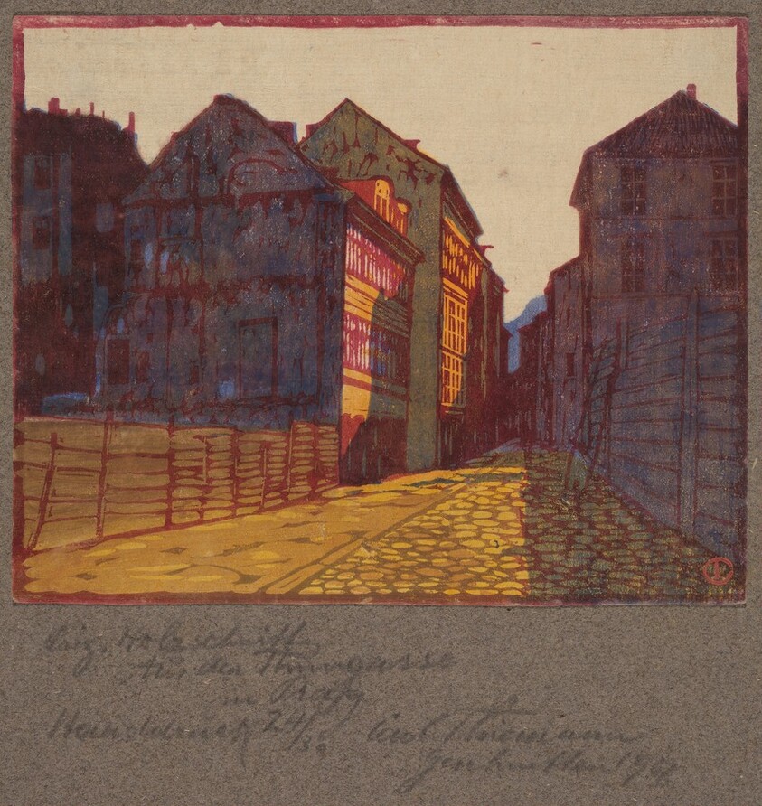 Aus der Thungasse in Prag (From the Thungasse in Prague)