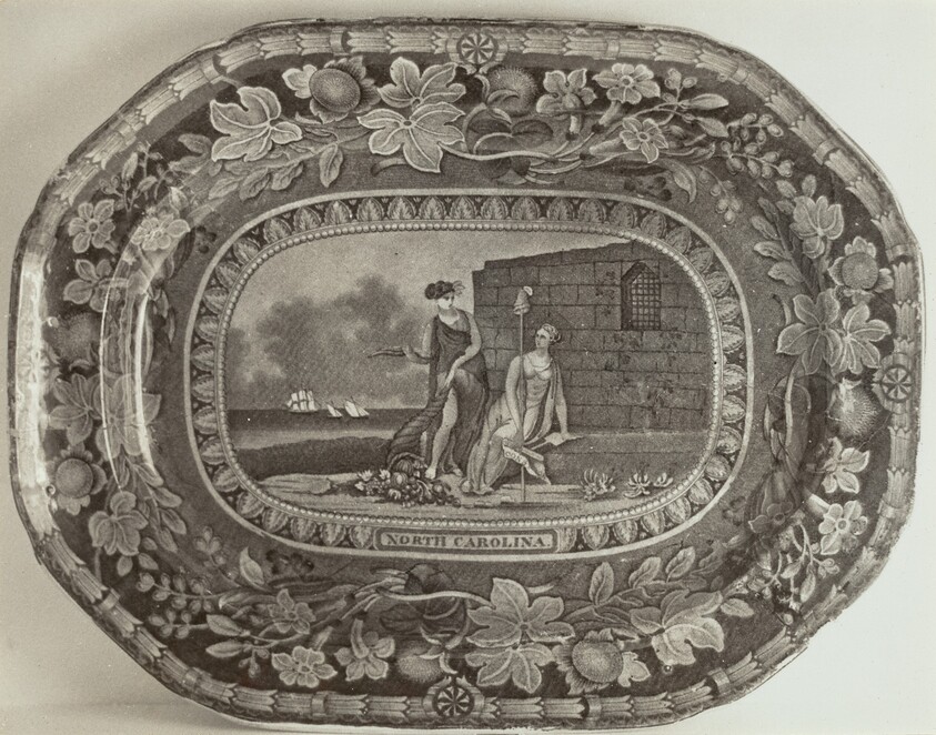 Platter - "North Carolina Arms"