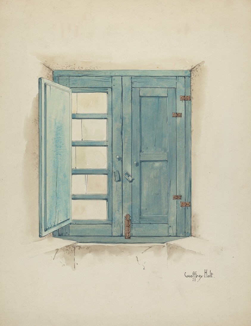 Grille and Mission-House Window (Interior)