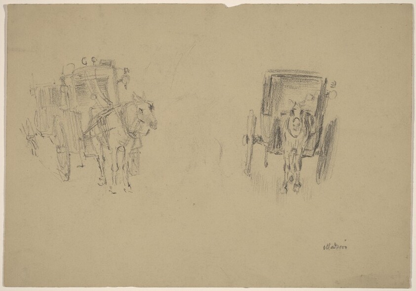 Hansom Cabs, New York