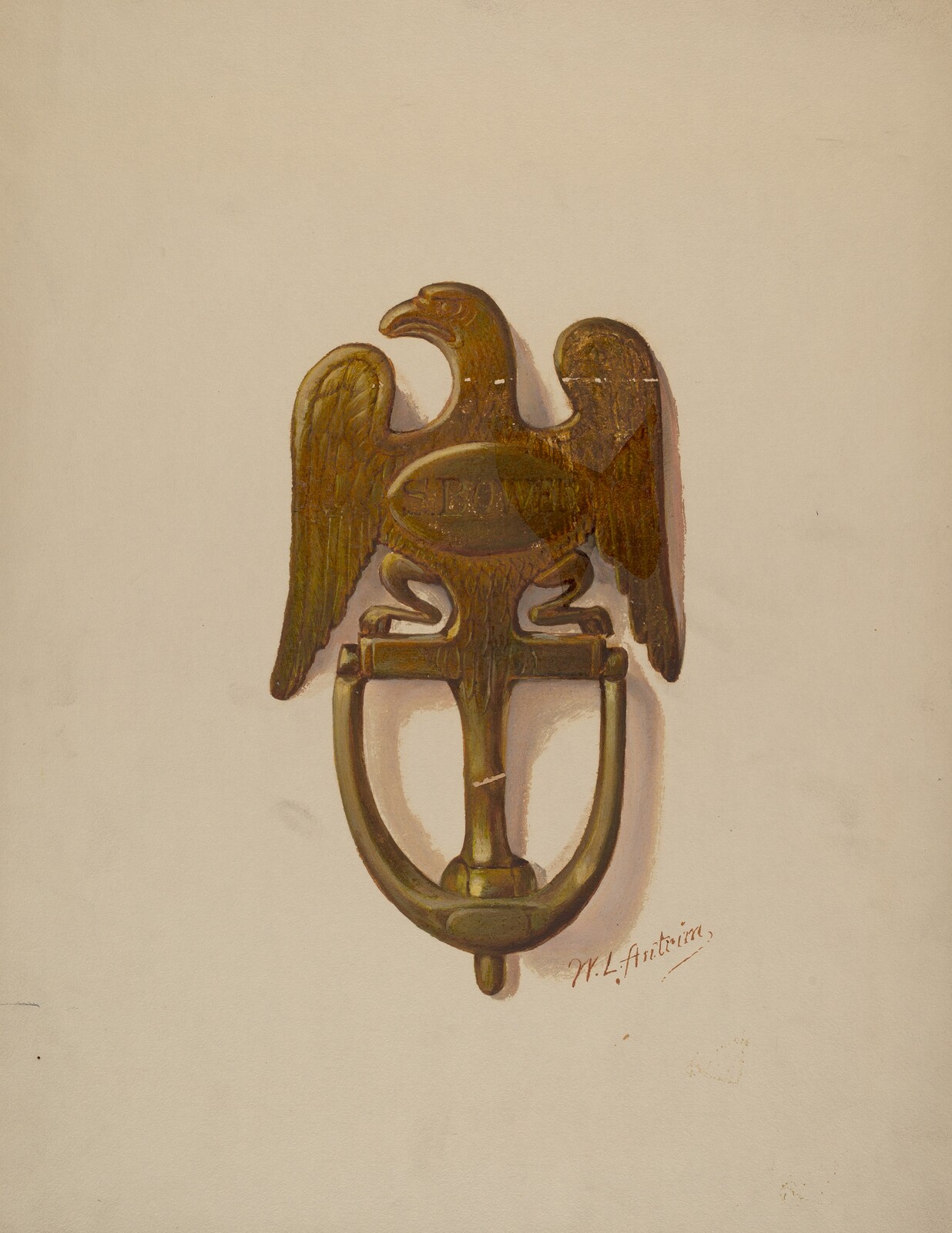 Door Knocker, William L. Antrim, c. 1936