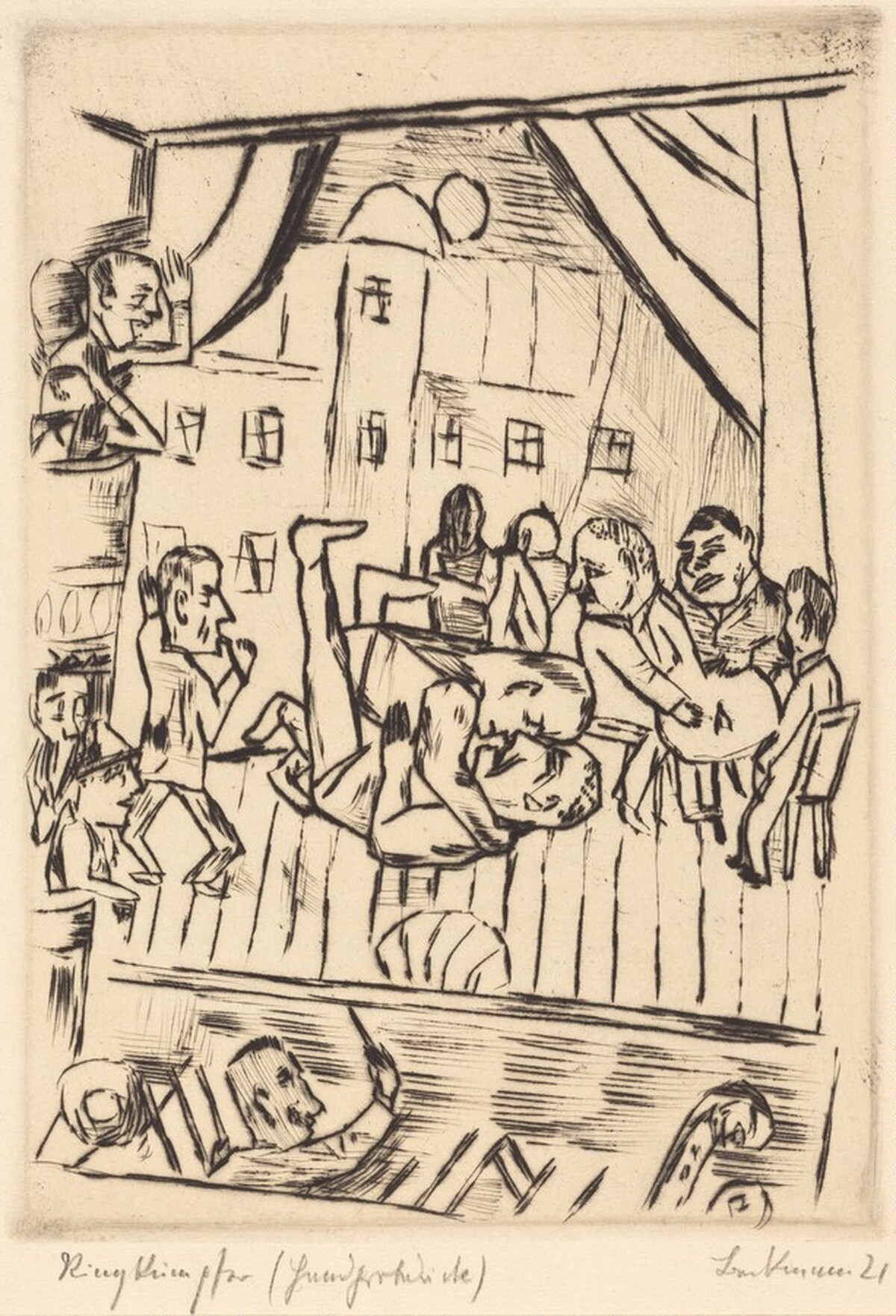 Wrestlers (Die Ringer)