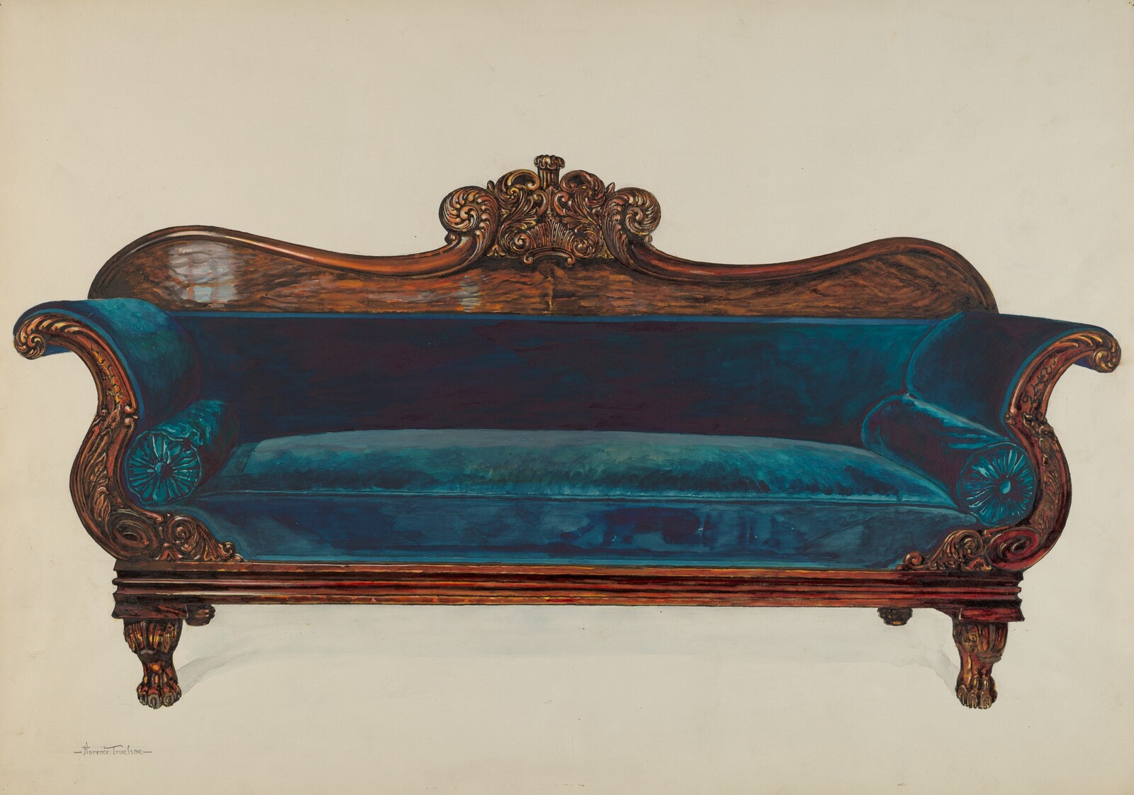 Velvet Lounge, Florence Truelson, 1937