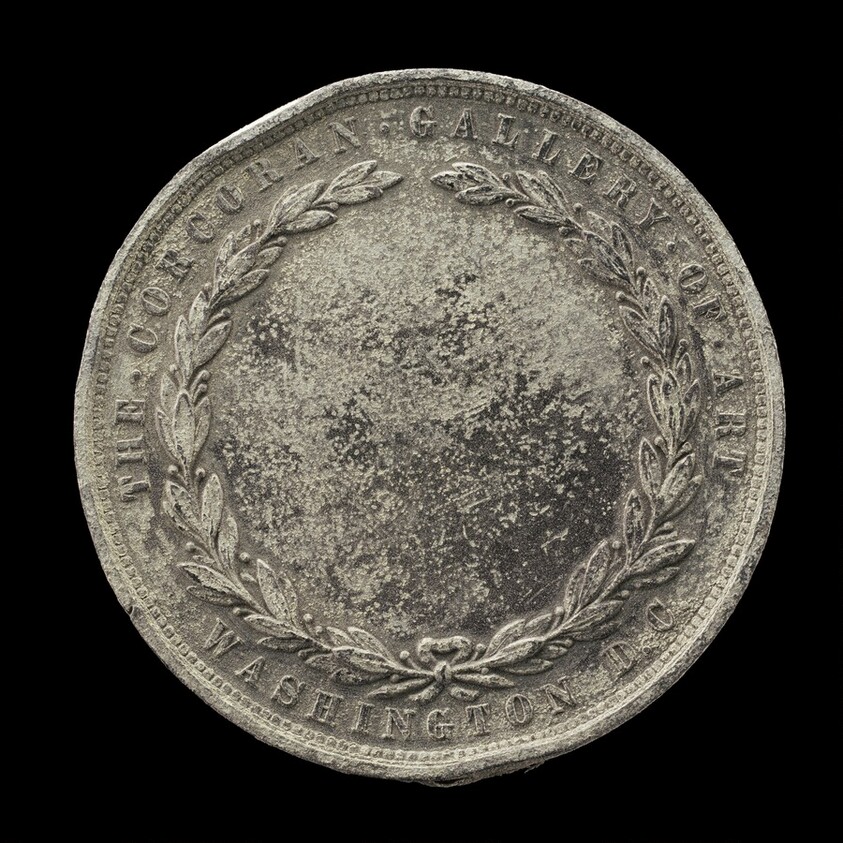Die for Corcoran Gallery of Art Drawing Medal [reverse]