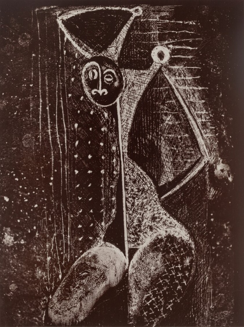 Sévillane dénudée (Naked Woman of Seville), from Transmutations