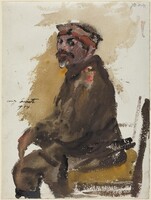 Hermann Struck in Uniform, Lovis Corinth, 1914