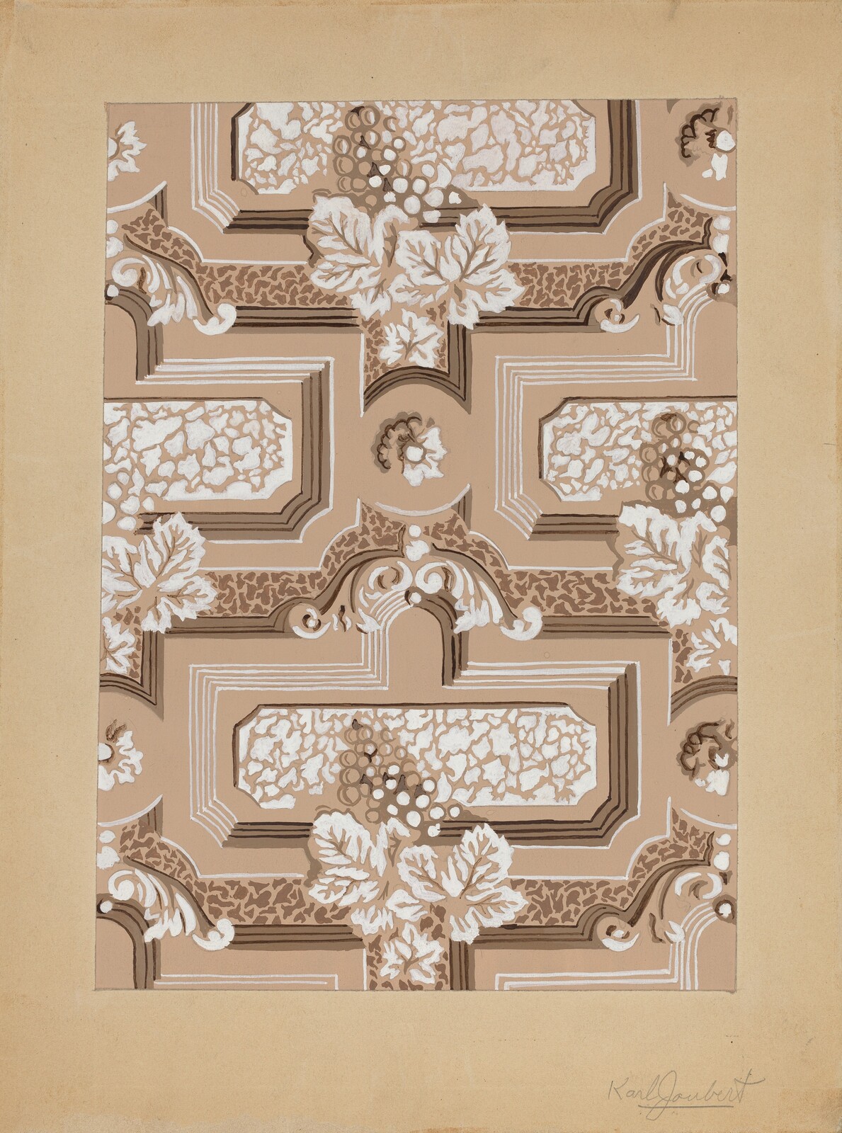 Wall Paper, Karl Joubert, c. 1937
