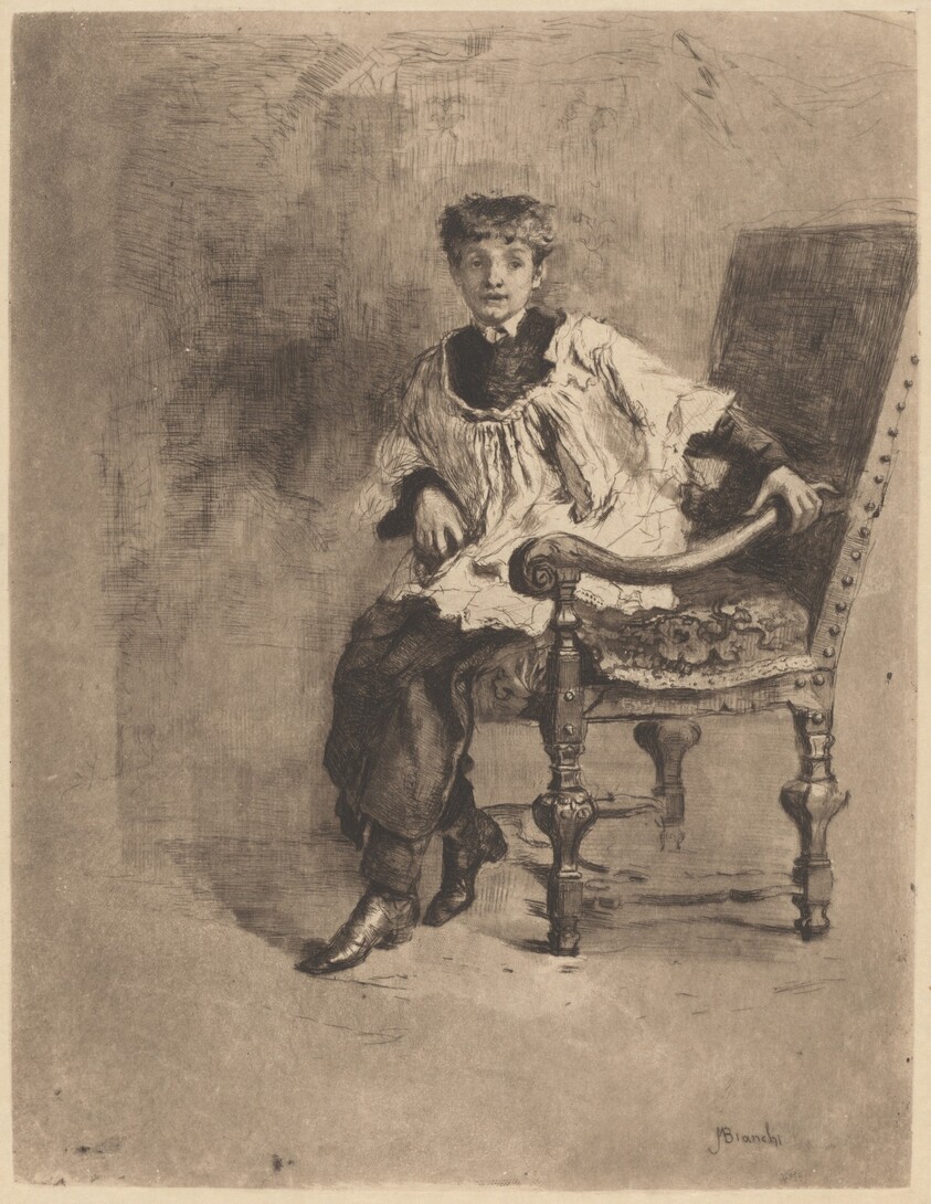 Seated Acolyte