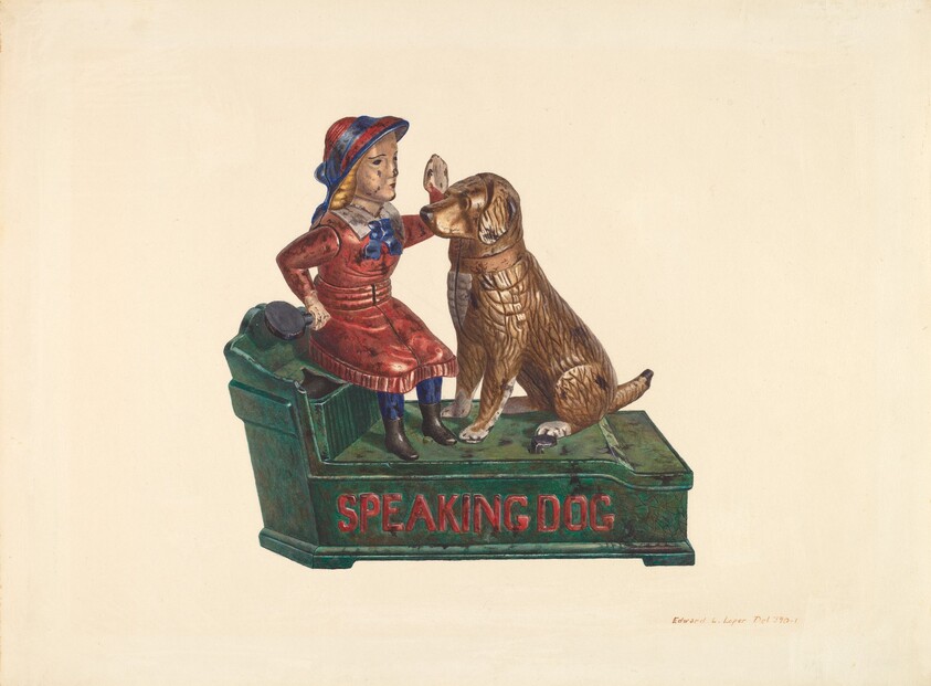 Toy Bank: Speaking Dog