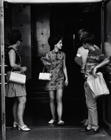 People of the North Portal, Barbara Crane, 1970