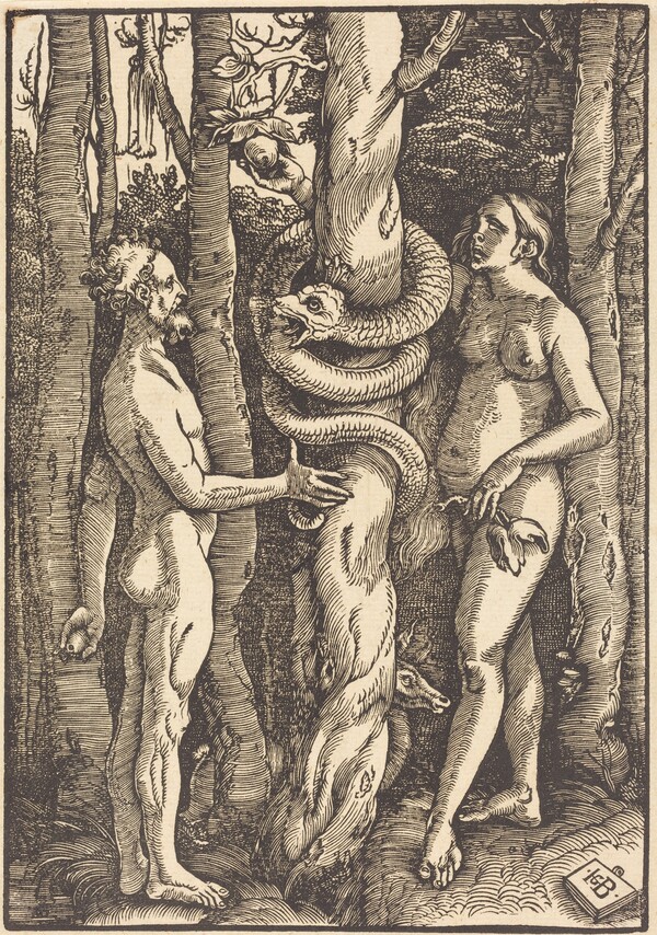 Adam and Eve with Serpent