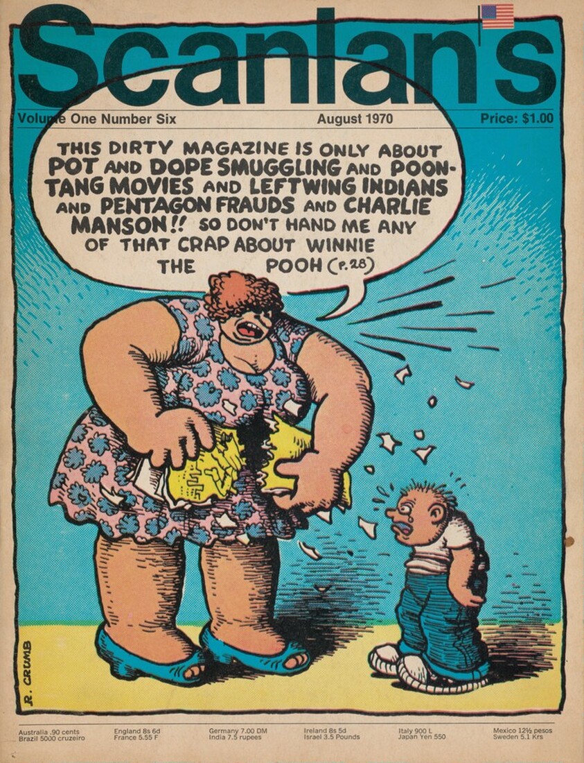 Scanlan's Monthly, Volume One, Number Six, August 1970