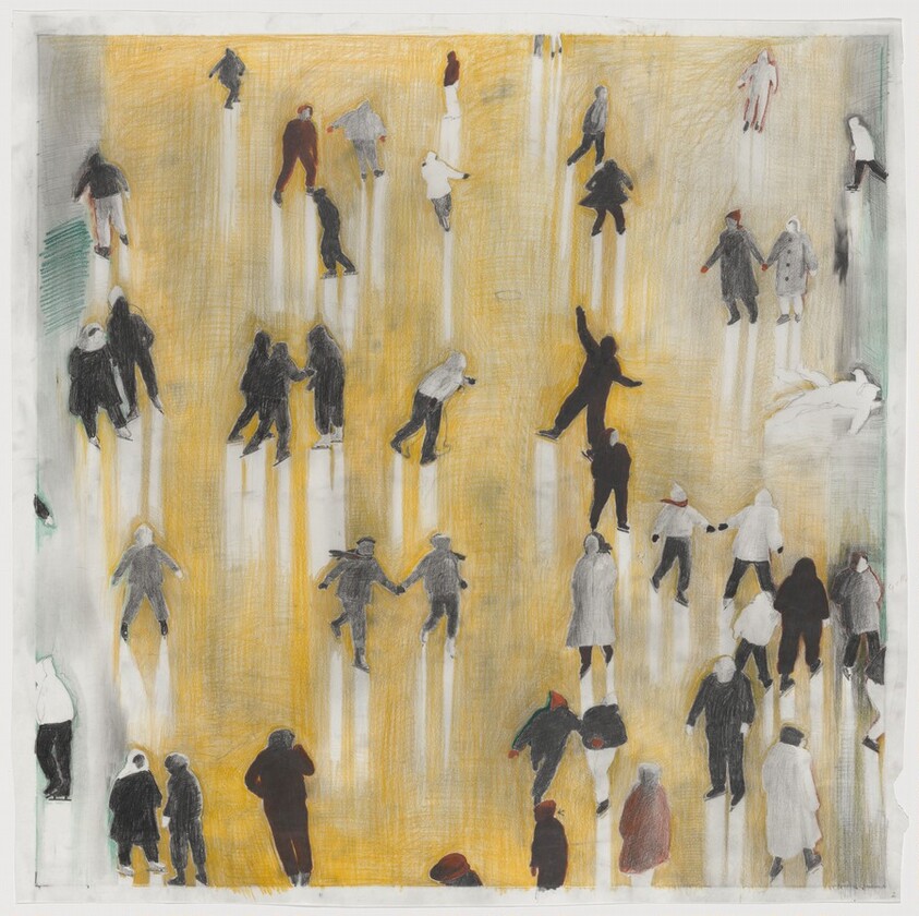 Forty Flakes [preparatory drawing]