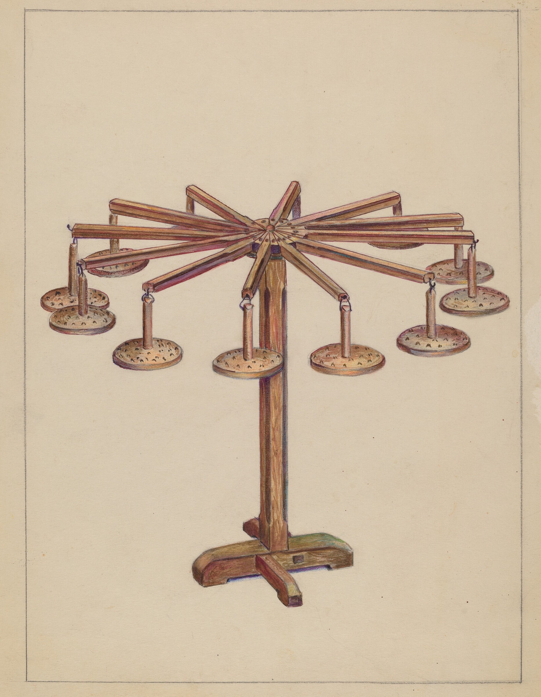 Candle Holder, Charlotte Winter, c. 1937