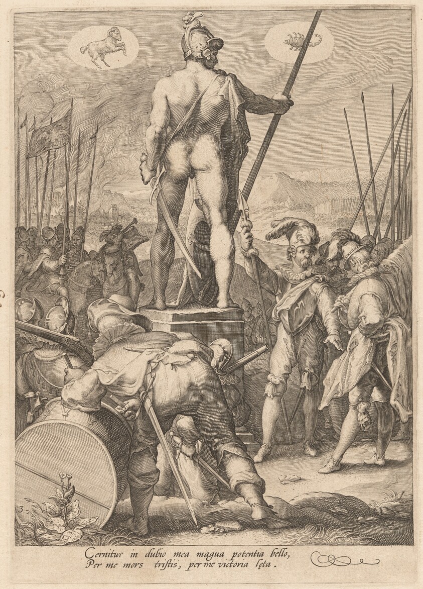 Mars Presiding Over the Arts of War