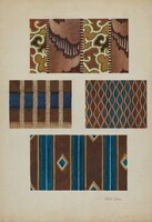 Printed Cottons (from Quilt), Albert Levone, c. 1937
