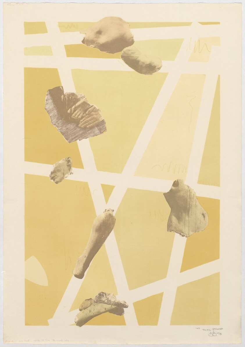 Four Panels from Untitled 1972 [D panel, trial proof 16]