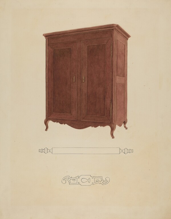 Wooden Armoire