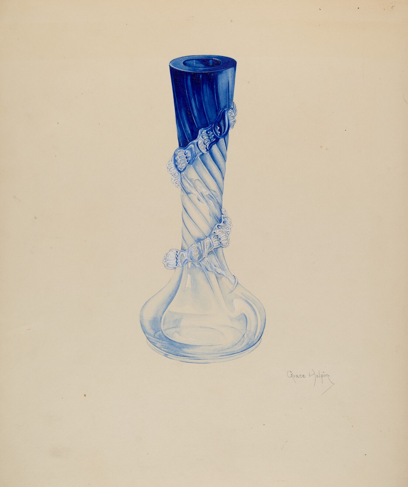 Vase, Grace Halpin, c. 1938